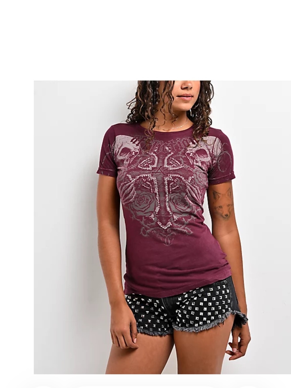 Affliction Poison Epilogue Red T-Shirt